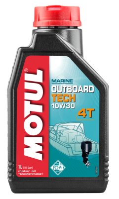 Моторное масло MOTUL OUTBOARD TECH 4T 10W30 (1л)